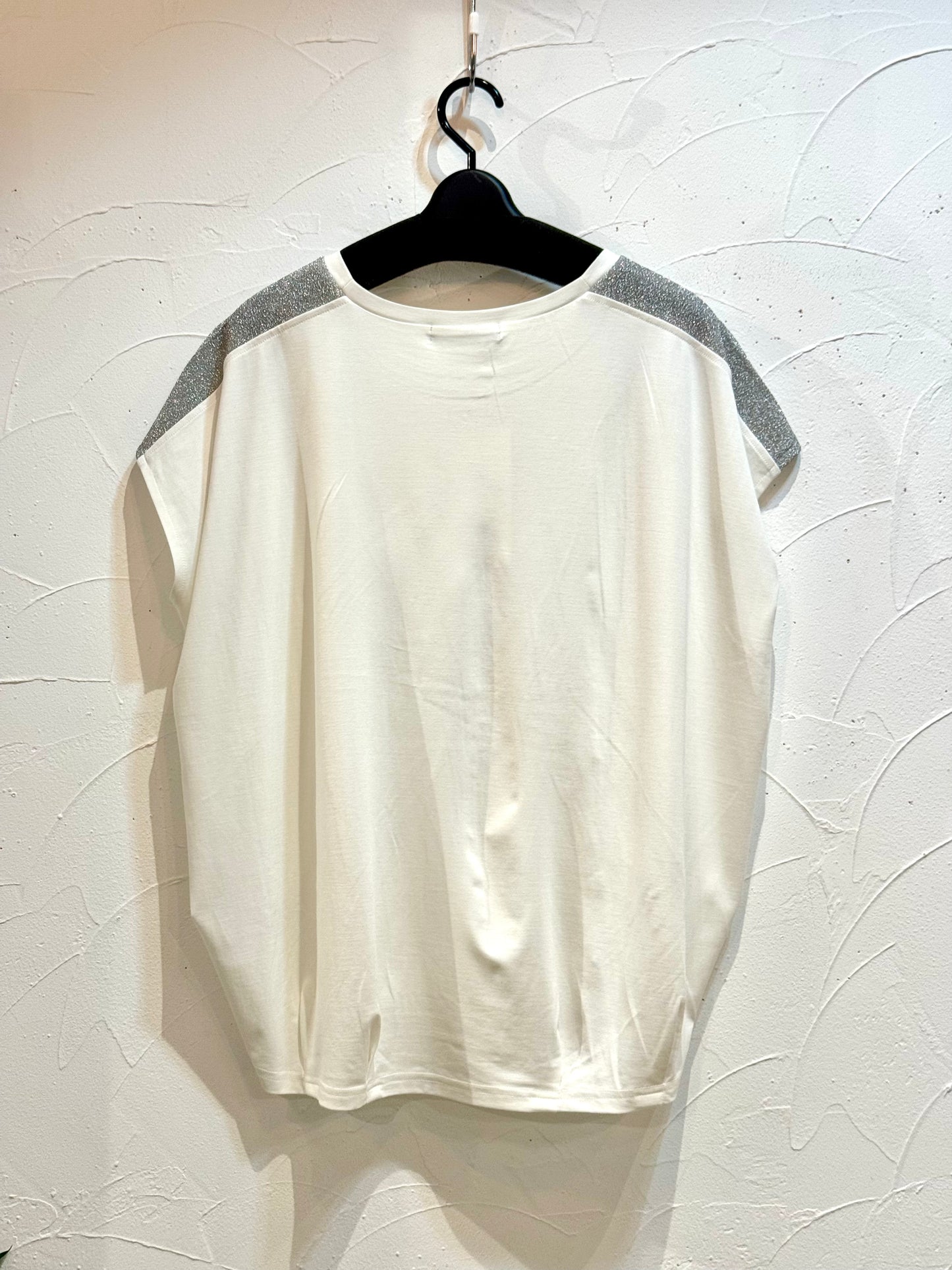 肩ラメ部分使いカットソー　30%OFFでのご提供になりました！