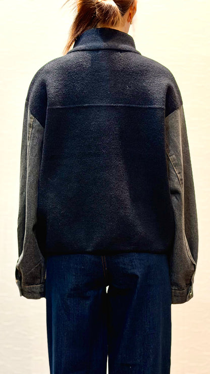 スタンド襟ブルゾン