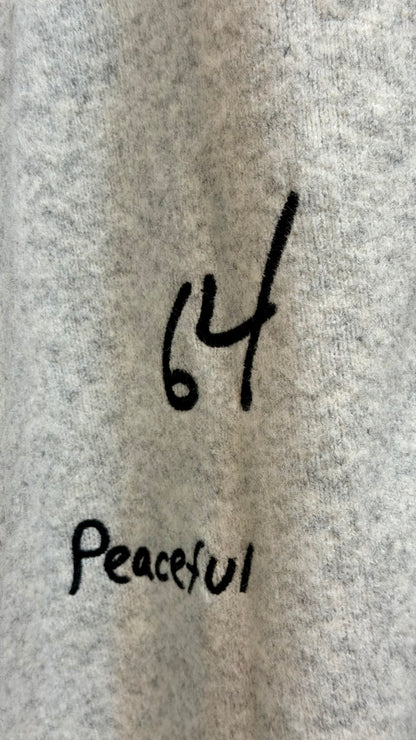 ロゴ刺繍カーディガン