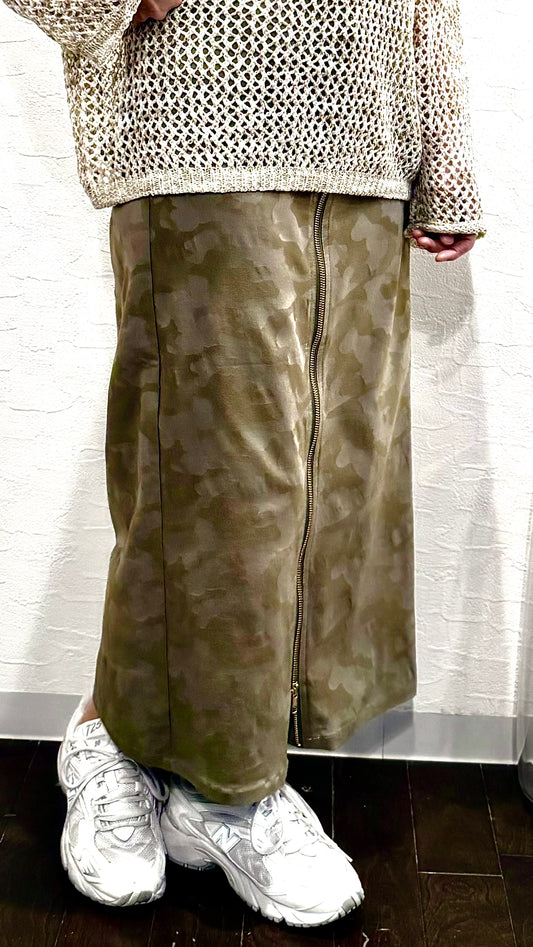 ジップアップパンツ